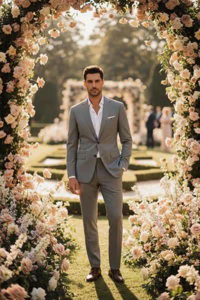 The Modern Man's Guide to Casual Wedding Attire