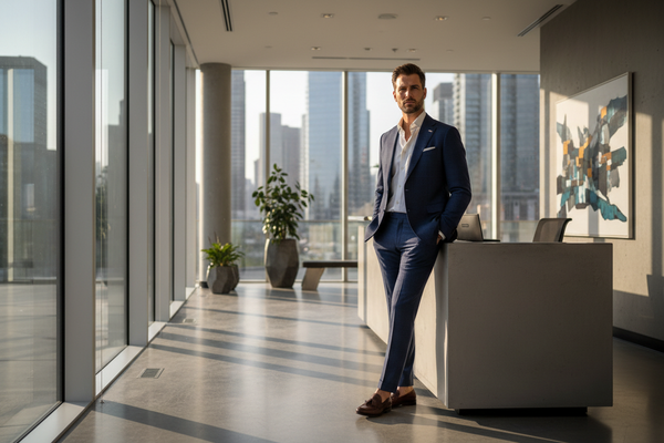 The Ultimate Guide to Men's Business Casual Suits