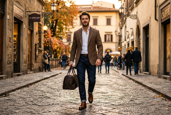 How to Wear a Suit Jacket with Jeans: 5 Golden Rules & 4 Outfit Formulas
