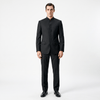 Tiavllya Tiavllya Classic 2 Piece Men's Suit Slim Fit Solid Stand Collar Wedding Suit (Blazer+Pants）