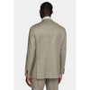 Tiavllya Business 2 Pieces Mens Khaki Suit Flat Notch Lapel Tuxedos For Wedding (Blazer+Pants)