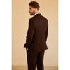 Tiavllya Business 3 Pieces Mens Suit Flat Notch Lapel Tuxedos (Blazer+vest+Pants)