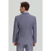 Tiavllya Business 3 Pieces Mens Suit Flat Notch Lapel Tuxedos (Blazer+vest+Pants)