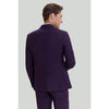 Tiavllya Business 3 Pieces Mens Suit Flat Notch Lapel Tuxedos (Blazer+vest+Pants)