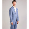 Tiavllya Business 3 Pieces Mens Suit Flat Notch Lapel Tuxedos (Blazer+vest+Pants)