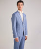 Tiavllya Business 3 Pieces Mens Suit Flat Notch Lapel Tuxedos (Blazer+vest+Pants)