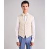 Tiavllya Business 3 Pieces Mens Suit Flat Notch Lapel Tuxedos (Blazer+vest+Pants)