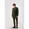 Tiavllya Business 3 Pieces Mens Suit Flat Notch Lapel Tuxedos (Blazer+vest+Pants)
