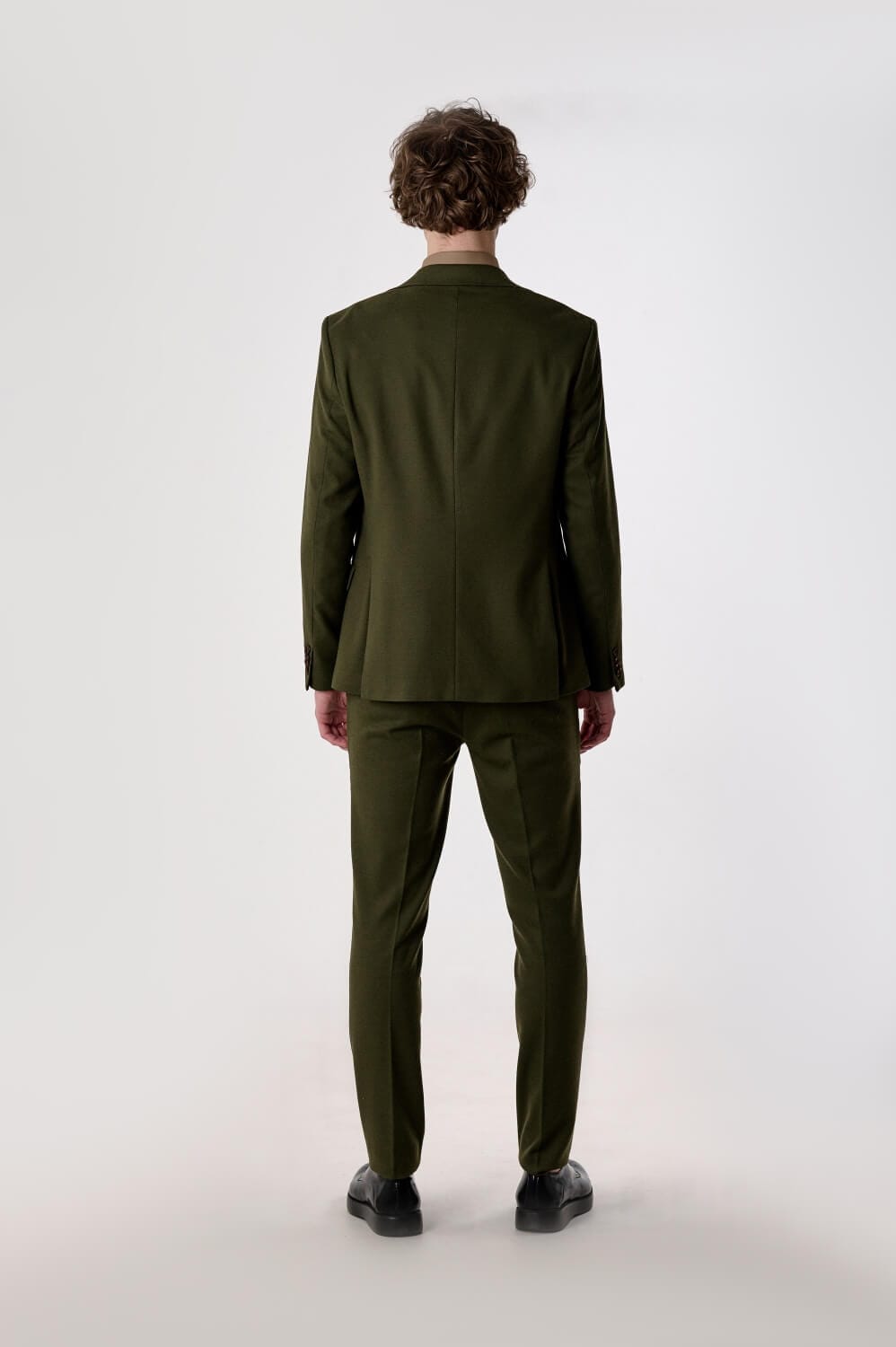 Tiavllya Business 3 Pieces Mens Suit Flat Notch Lapel Tuxedos (Blazer+vest+Pants)