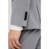 Tiavllya Business 3 Pieces Mens Suit Flat Notch Lapel Tuxedos (Blazer+vest+Pants)