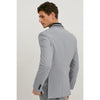 Tiavllya Business 3 Pieces Mens Suit Flat Notch Lapel Tuxedos (Blazer+vest+Pants)