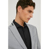 Tiavllya Business 3 Pieces Mens Suit Flat Notch Lapel Tuxedos (Blazer+vest+Pants)