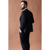Tiavllya Business 3 Pieces Mens Suit Flat Peak Lapel Tuxedos (Blazer+vest+Pants)