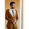 Tiavllya Business 3 Pieces Mens Suit Flat Peak Lapel Tuxedos (Blazer+vest+Pants)