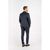Tiavllya Business 3 Pieces Mens Suit Flat Peak Lapel Tuxedos (Blazer+vest+Pants)