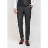Tiavllya Business 3 Pieces Mens Suit Flat Peak Lapel Tuxedos (Blazer+vest+Pants)