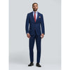 Tiavllya Business Men's 2 Pieces Mens Suit Notch Lapel Linen For Wedding (Blazer+Pants)