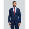 Tiavllya Business Men's 2 Pieces Mens Suit Notch Lapel Linen For Wedding (Blazer+Pants)