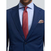 Tiavllya Business Men's 2 Pieces Mens Suit Notch Lapel Linen For Wedding (Blazer+Pants)