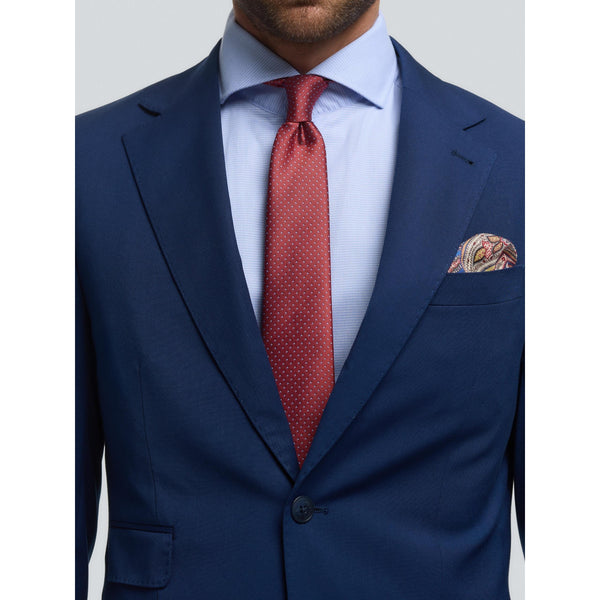 Tiavllya Business Men's 2 Pieces Mens Suit Notch Lapel Linen For Wedding (Blazer+Pants)