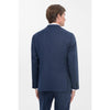Tiavllya Business Men's Navy 3 Pieces Mens Suit Notch Lapel Flat Tuxedos (Blazer+vest+Pants)