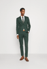 Tiavllya Casual 2 Pieces Mens Hunt Green Suit Flat Notch Lapel Tuxedos For Wedding (Blazer+Pants)