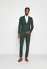 Tiavllya Casual 2 Pieces Mens Hunt Green Suit Flat Notch Lapel Tuxedos For Wedding (Blazer+Pants)