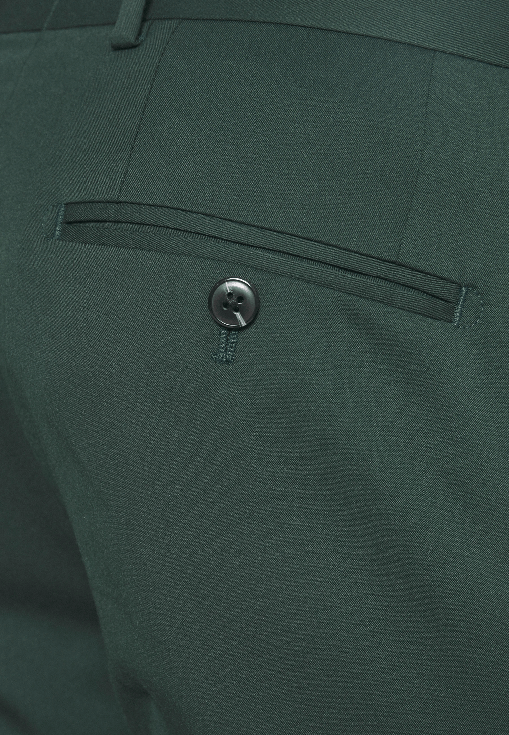 Tiavllya Casual 2 Pieces Mens Hunt Green Suit Flat Notch Lapel Tuxedos For Wedding (Blazer+Pants)