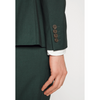 Tiavllya Casual 2 Pieces Mens Hunt Green Suit Flat Notch Lapel Tuxedos For Wedding (Blazer+Pants)
