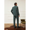 Tiavllya Casual 2 Pieces Mens Hunt Green Suit Flat Notch Lapel Tuxedos For Wedding (Blazer+Pants)