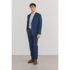 Tiavllya Casual 2 Pieces Mens Suit Flat Notch Lapel Tuxedos For Wedding (Blazer+Pants)