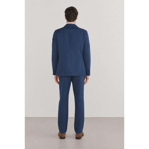 Tiavllya Casual 2 Pieces Mens Suit Flat Notch Lapel Tuxedos For Wedding (Blazer+Pants)