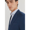 Tiavllya Casual 2 Pieces Mens Suit Flat Notch Lapel Tuxedos For Wedding (Blazer+Pants)