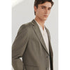 Tiavllya Casual 2 Pieces Mens Suit Flat Notch Lapel Tuxedos For Wedding (Blazer+Pants)