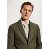 Tiavllya Casual 2 Pieces Mens Suit Flat Notch Lapel Tuxedos For Wedding (Blazer+Pants)