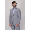 Tiavllya Casual 2 Pieces Mens Suit Flat Notch Lapel Tuxedos For Wedding (Blazer+Pants)