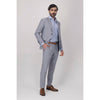 Tiavllya Casual 2 Pieces Mens Suit Flat Notch Lapel Tuxedos For Wedding (Blazer+Pants)