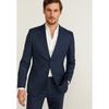 Tiavllya Casual 2 Pieces Mens Suit Flat Notch Lapel Tuxedos For Wedding (Blazer+Pants)
