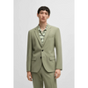 Tiavllya Casual 2 Pieces Mens Suit Flat Notch Lapel Tuxedos For Wedding (Blazer+Pants)