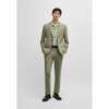 Tiavllya Casual 2 Pieces Mens Suit Flat Notch Lapel Tuxedos For Wedding (Blazer+Pants)