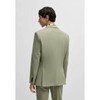 Tiavllya Casual 2 Pieces Mens Suit Flat Notch Lapel Tuxedos For Wedding (Blazer+Pants)