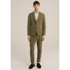 Tiavllya Casual 2 Pieces Mens Suit Flat Notch Lapel Tuxedos For Wedding (Blazer+Pants)