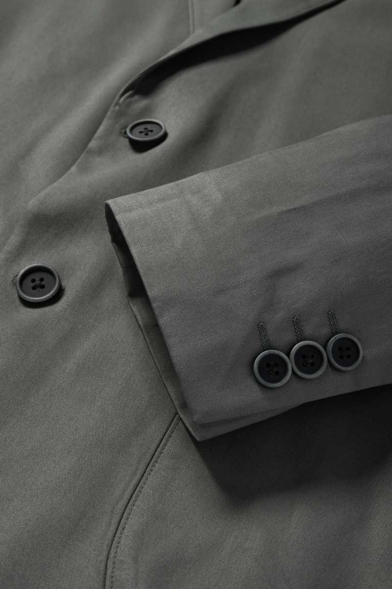 Tiavllya Casual 2 Pieces Mens Suit Flat Notch Lapel Tuxedos For Wedding (Blazer+Pants)