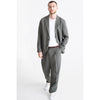 Tiavllya Casual 2 Pieces Mens Suit Flat Notch Lapel Tuxedos For Wedding (Blazer+Pants)