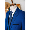 Tiavllya Casual 2 Pieces Mens Suit Flat Notch Lapel Tuxedos For Wedding (Blazer+Pants)