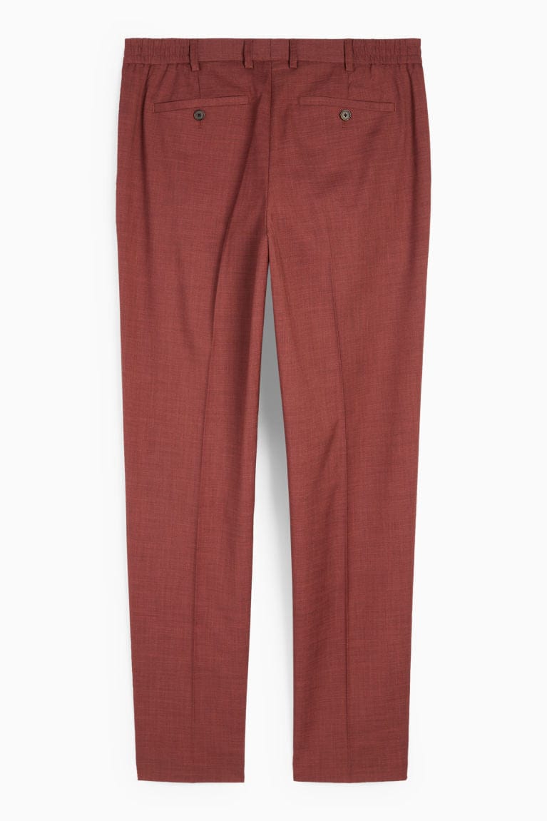 Tiavllya Casual 2 Pieces Mens Suit Flat Notch Lapel Tuxedos For Wedding (Blazer+Pants)