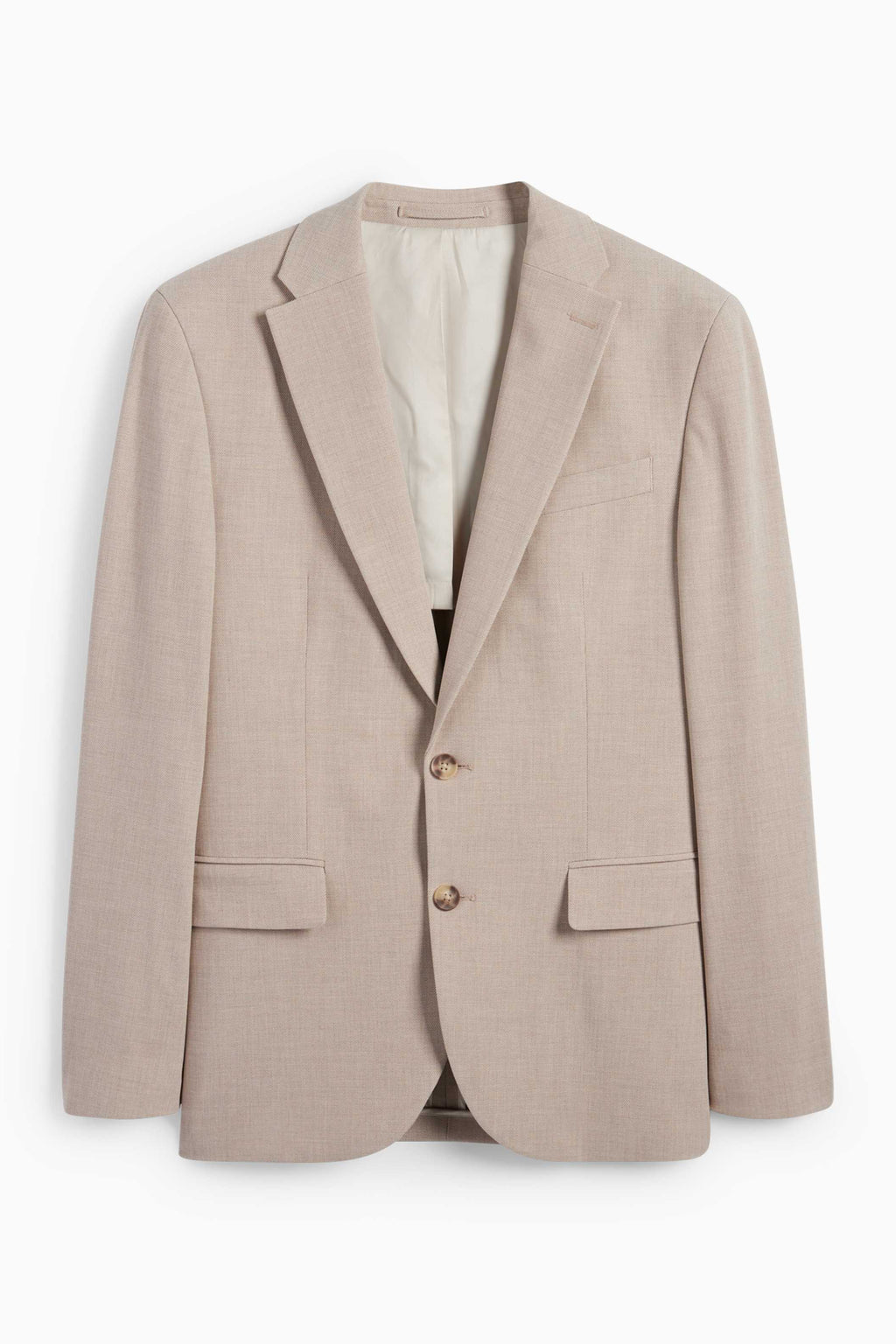 Tiavllya Casual 2 Pieces Mens Suit Flat Notch Lapel Tuxedos For Wedding (Blazer+Pants)