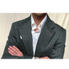 Tiavllya Casual 2 Pieces Mens Suit Flat Peak Lapel Tuxedos For Wedding (Blazer+Pants)