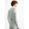 Tiavllya Casual 3 Pieces Mens Suit Flat Notch Lapel Suit(Blazer+Vest+ Pant)