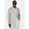 Tiavllya Casual Men's 2 Pieces Mens Blazer Notch Lapel Linen For Wedding